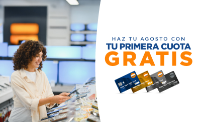 Promoci&oacute;n Primera Cuota Gratis Electr&oacute;nicos