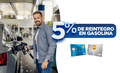 Promoción Reintegro 5% en Gasolina
