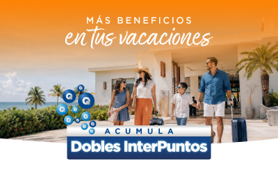 Dobles InterPuntos Hoteles Agosto 2026
