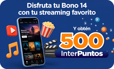 Promoción Streaming InterPuntos