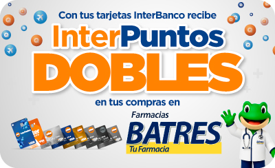 Promoci&oacute;n Farmacias Batres Dobles InterPuntos